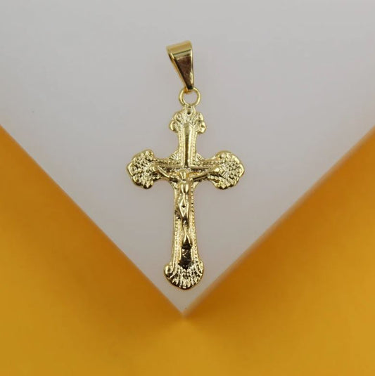 18K Gold Filled Cross Pendant